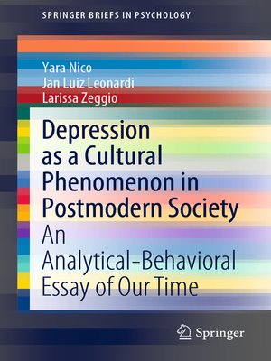 cover image of Depression as a Cultural Phenomenon in Postmodern Society